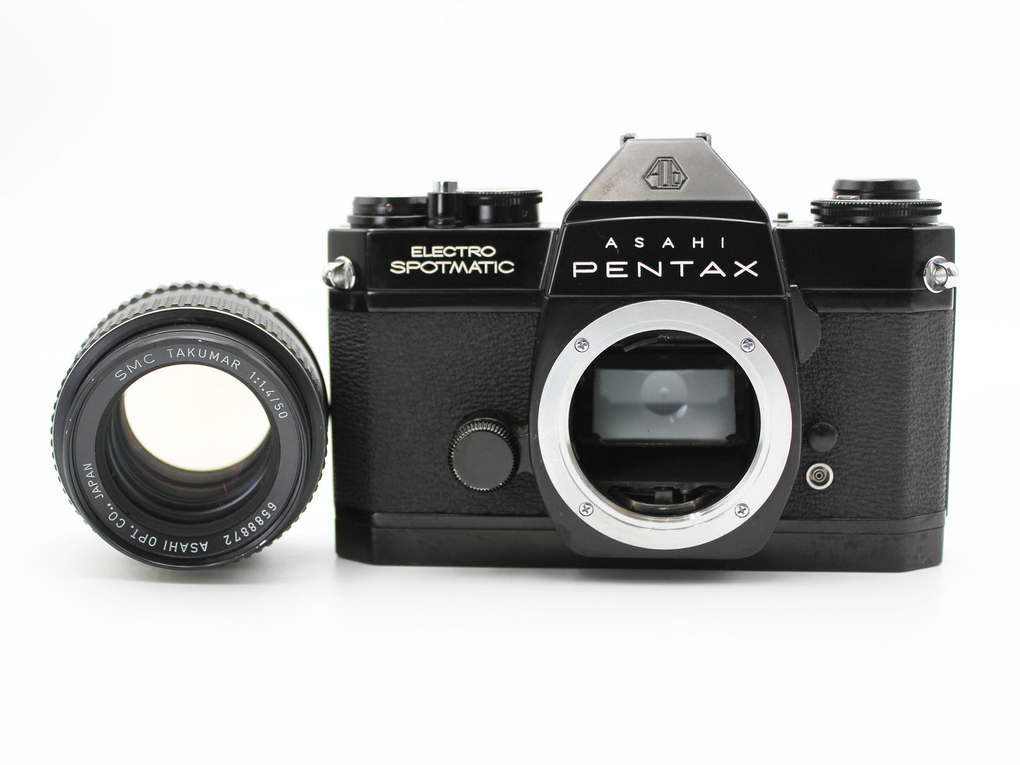 Pentax Electro Spotmatic ES Silver SMC Takumar 50mm F1.4 Lens【Exc+3】