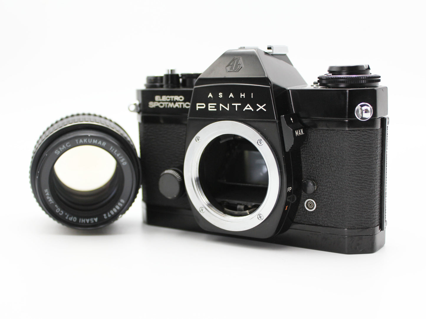 Pentax Electro Spotmatic ES Silver SMC Takumar 50mm F1.4 Lens【Exc+3】