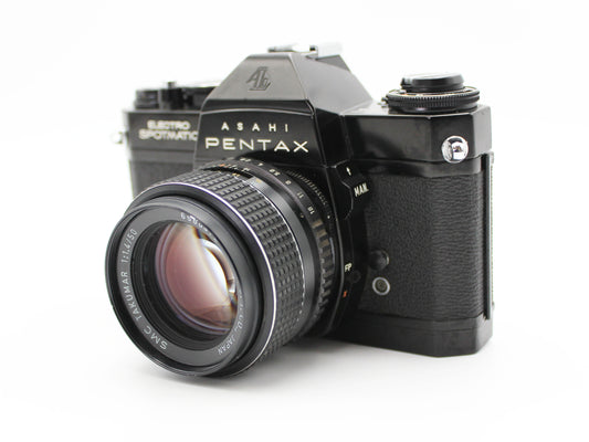 Pentax Electro Spotmatic ES Silver SMC Takumar 50mm F1.4 Lens【Exc+3】