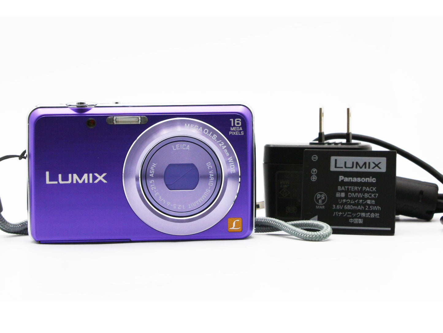 Panasonic LUMIX DMC-FH8 16MP Digital Camera Leica 5x Zoom Lens from JAPAN【Exc+5】