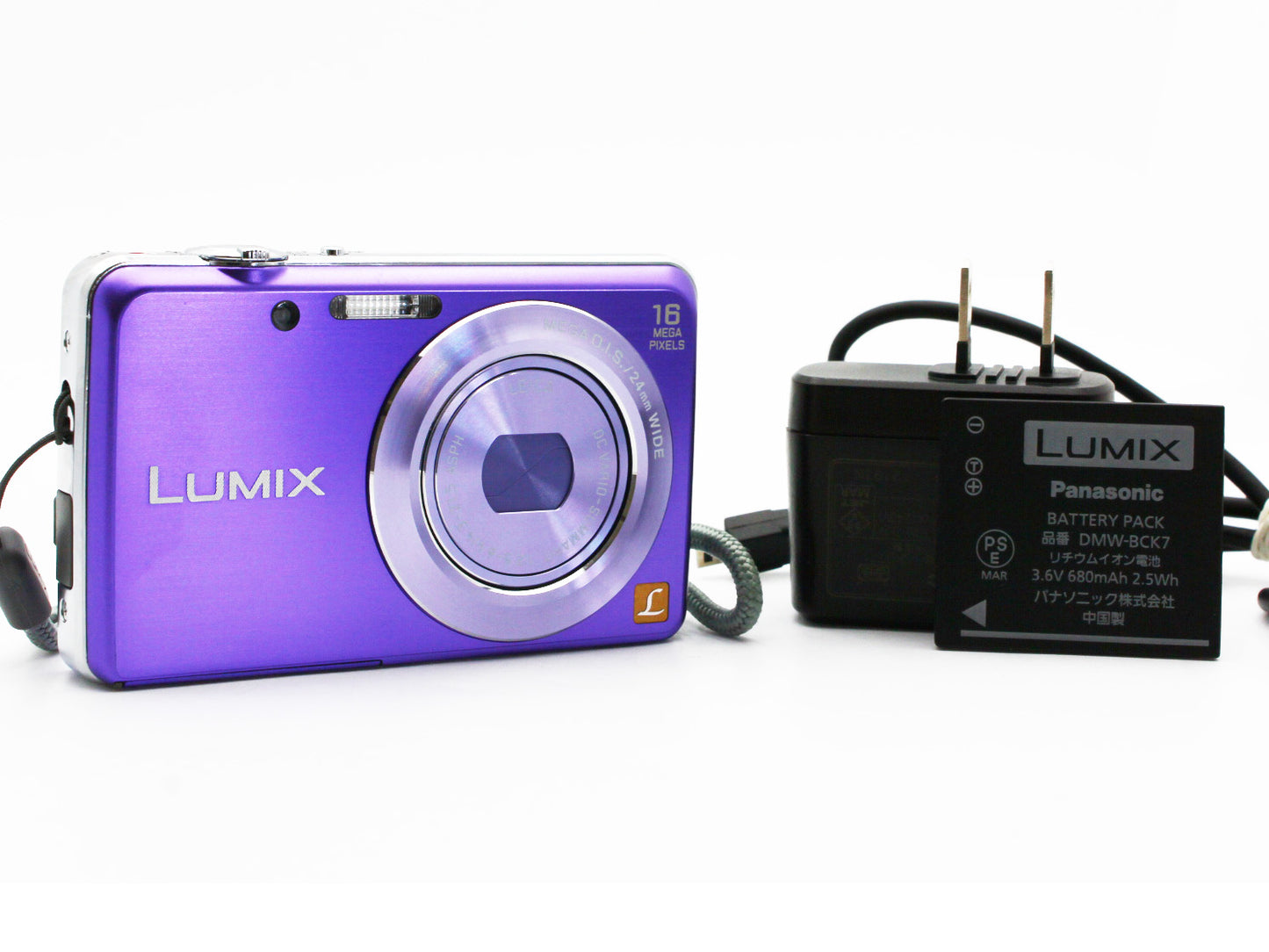 Panasonic LUMIX DMC-FH8 16MP Digital Camera Leica 5x Zoom Lens from JAPAN【Exc+5】