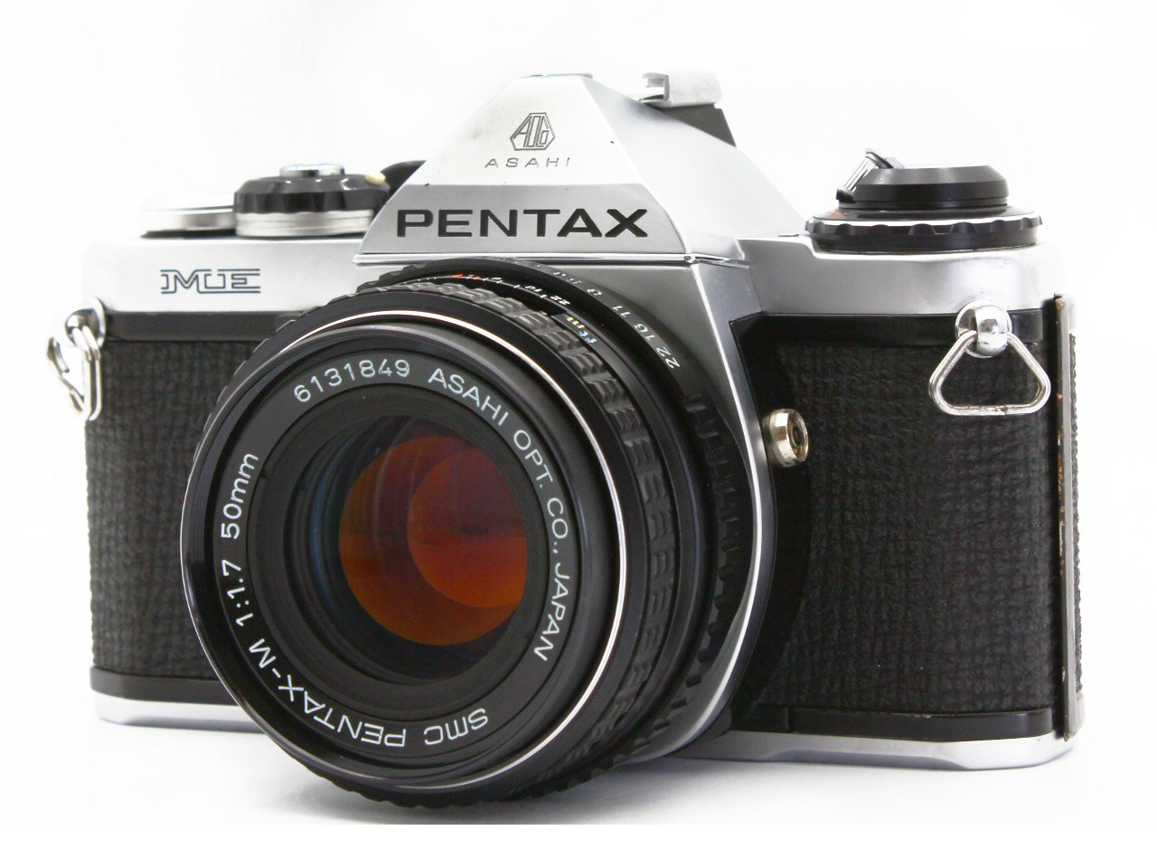 PENTAX ME 35mm SLR Film Camera SMC PENTAX-M 50mm f/1.7 Lens from JAPAN【Exc+3】