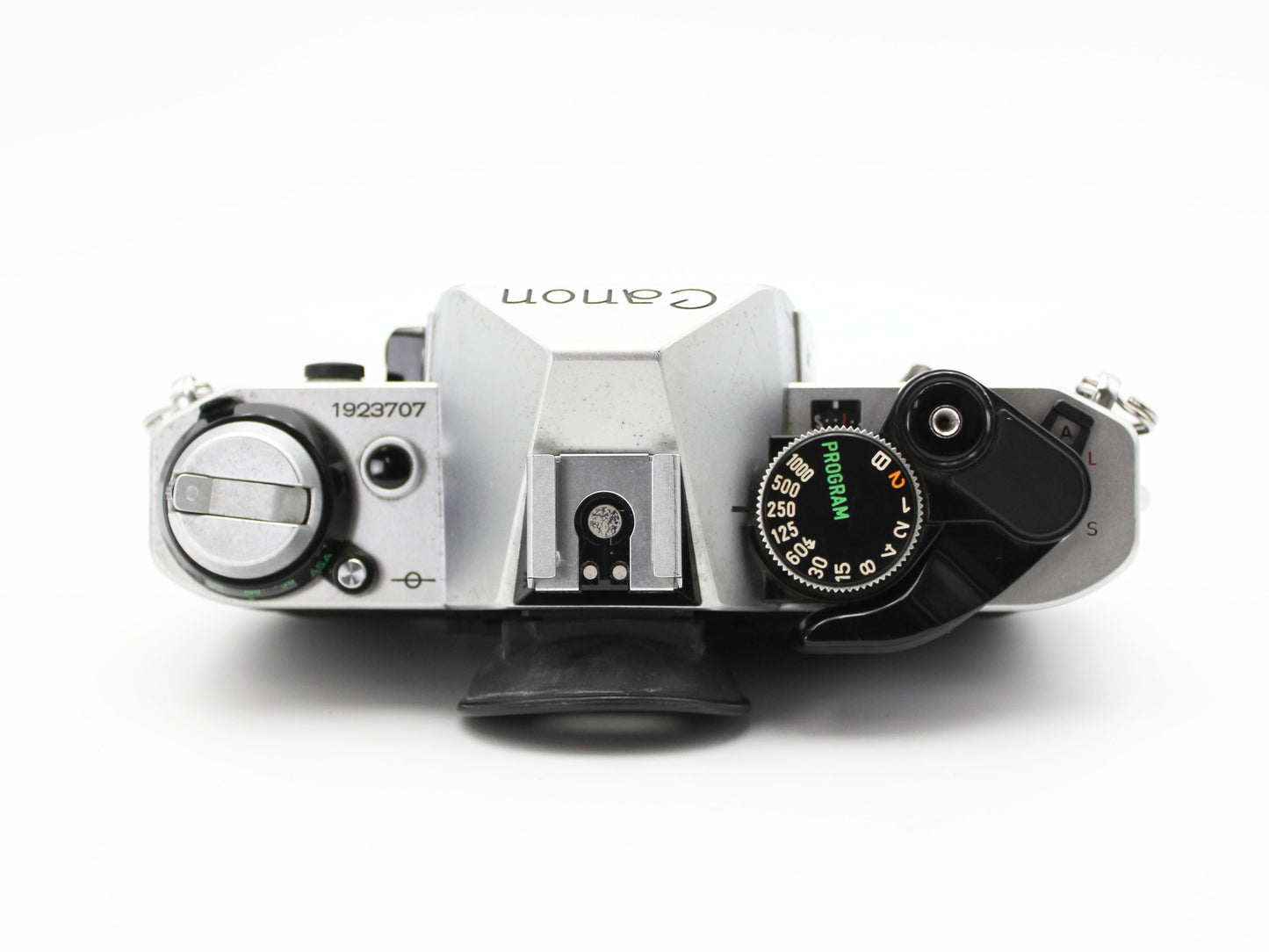 Canon AE-1 PROGRAM SLR Camera Canon New FD 50mm f/1.8 Lens from JAPAN【Exc+3】