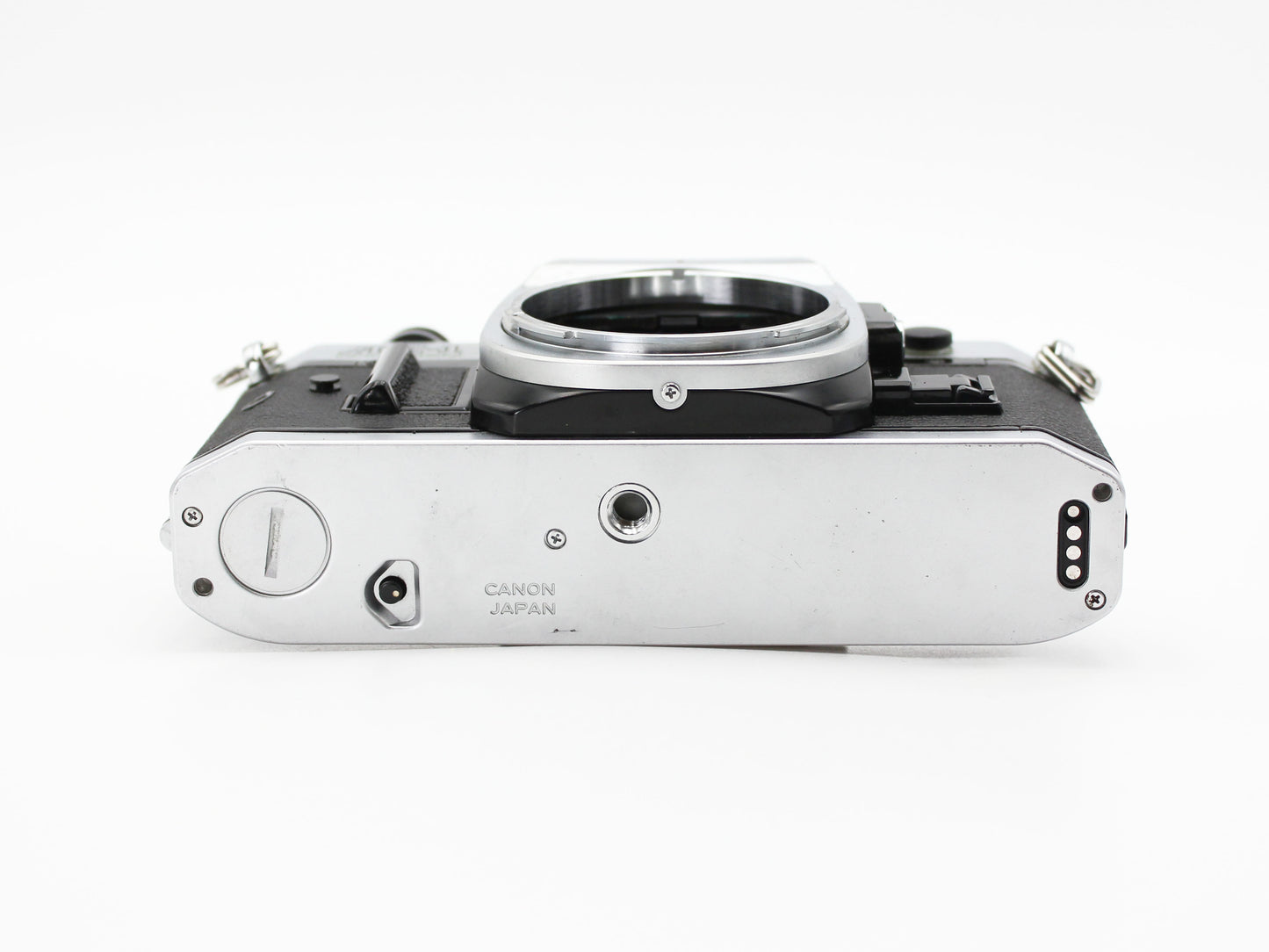 Canon AE-1 PROGRAM SLR Camera Canon New FD 50mm f/1.8 Lens from JAPAN【Exc+3】