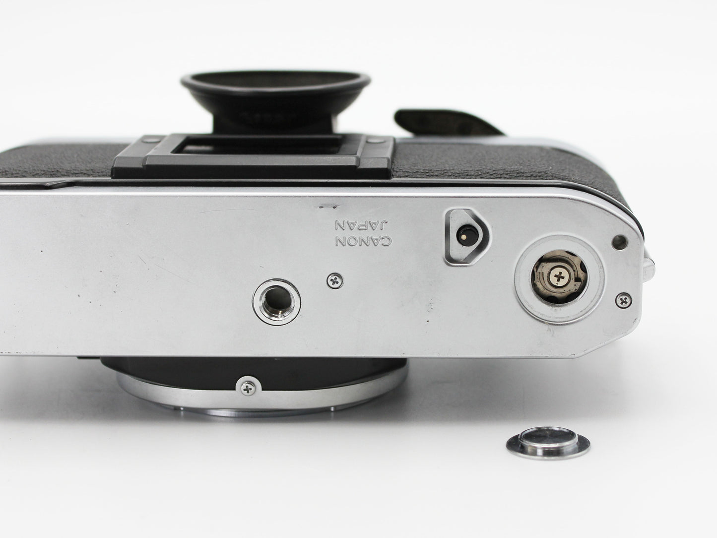 Canon AE-1 PROGRAM SLR Camera Canon New FD 50mm f/1.8 Lens from JAPAN【Exc+3】