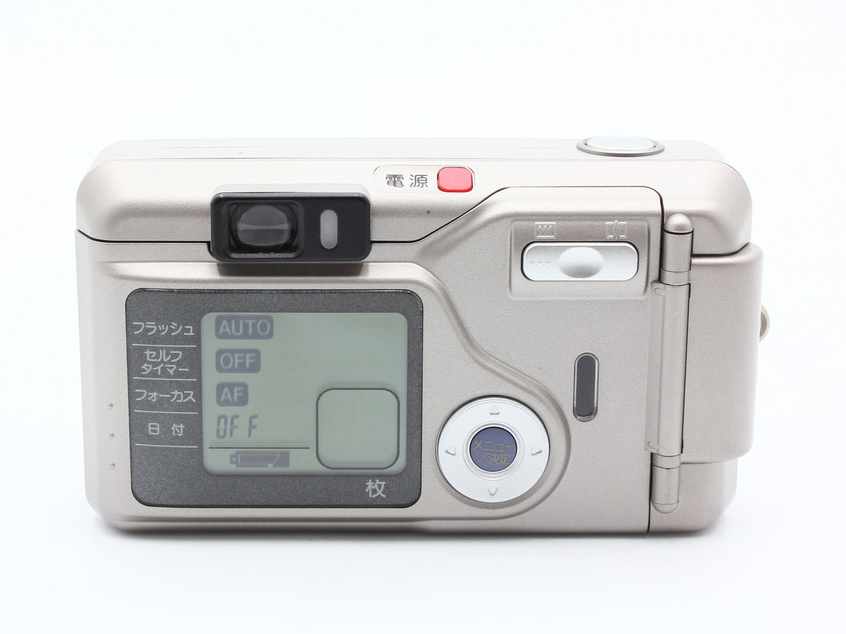 FUJIFILM Silvi 1000 Silver 35mm Compact Film Camera 28-100mm Lens【Near Mint】