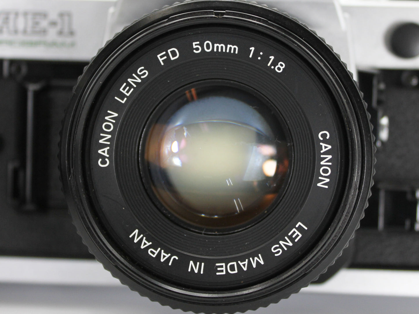 Canon AE-1 PROGRAM SLR Camera Canon New FD 50mm f/1.8 Lens from JAPAN【Exc+3】