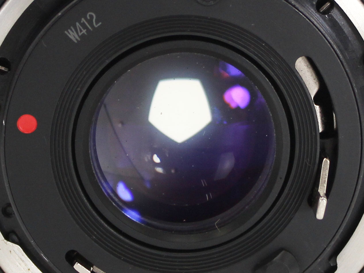 Canon AE-1 PROGRAM SLR Camera Canon New FD 50mm f/1.8 Lens from JAPAN【Exc+3】