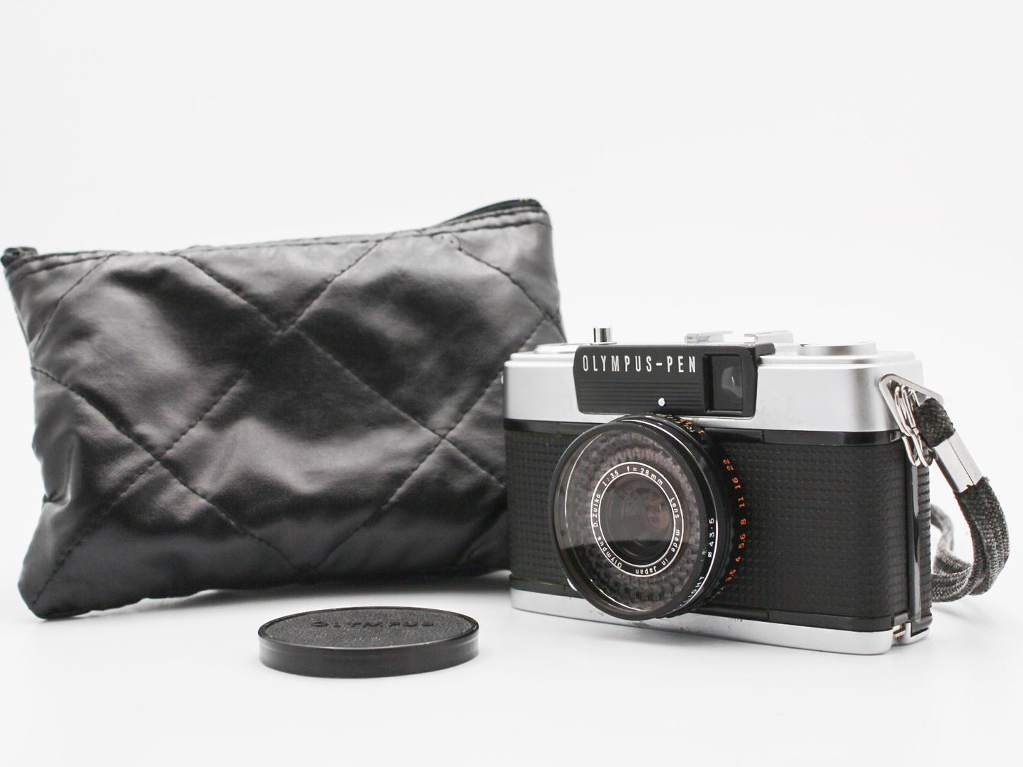 Olympus PEN EE-3 Half Frame 35mm Film Camera 28mm f/3.5 Lens from JAPAN【Exc+5】