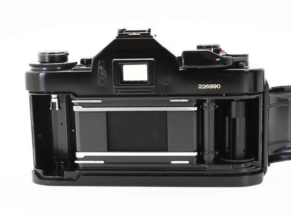 Canon A-1 35mm SLR Film Camera New FD NFD 24mm f/2.8 MF Lens from JAPAN【As-is】