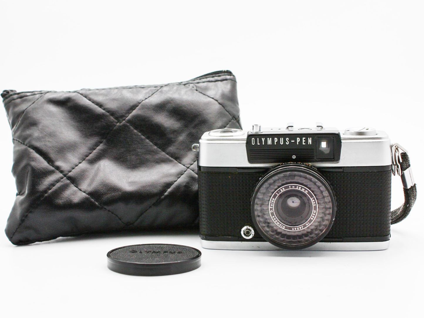 Olympus PEN EE-3 Half Frame 35mm Film Camera 28mm f/3.5 Lens from JAPAN【Exc+5】