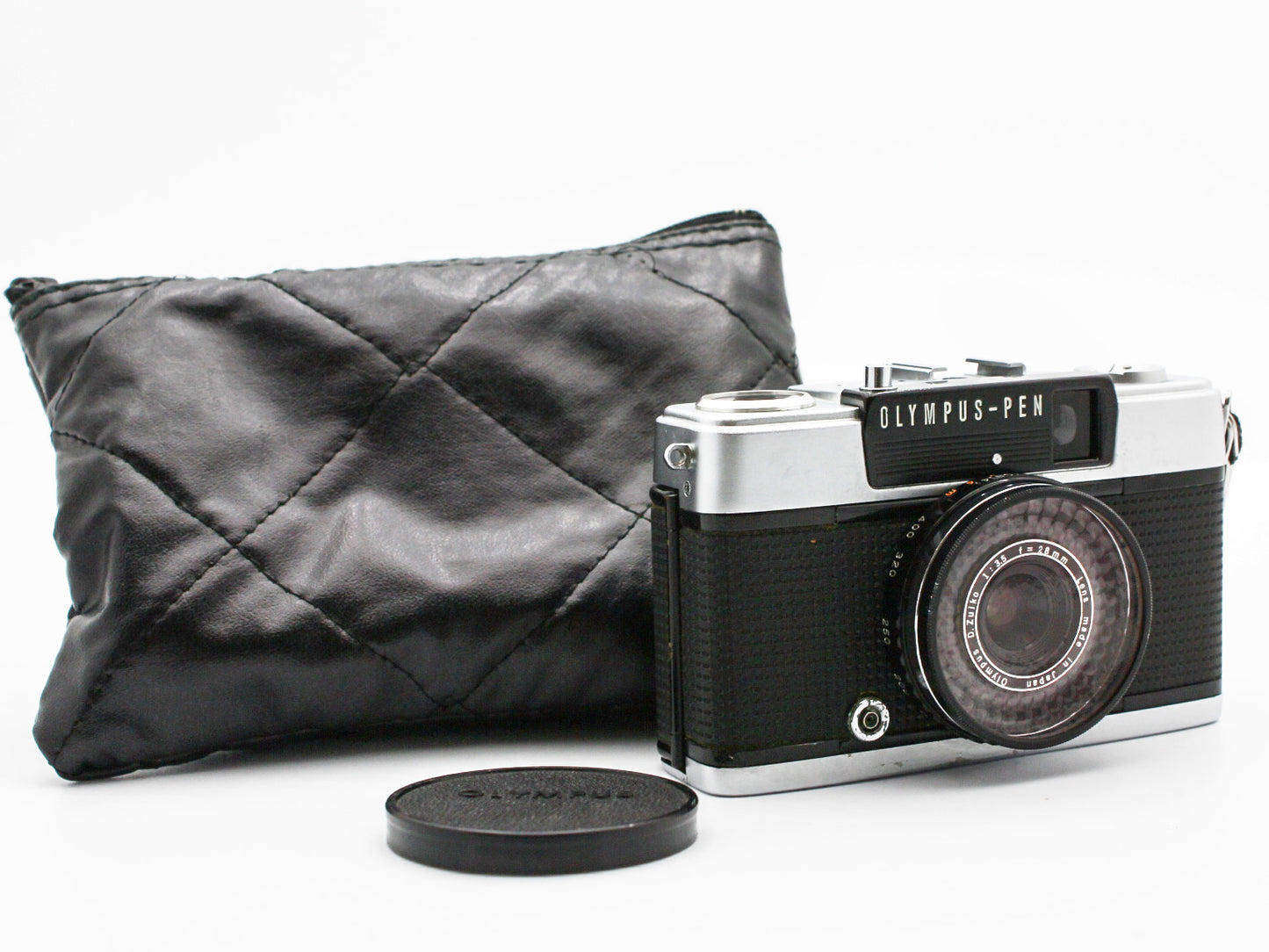 Olympus PEN EE-3 Half Frame 35mm Film Camera 28mm f/3.5 Lens from JAPAN【Exc+5】