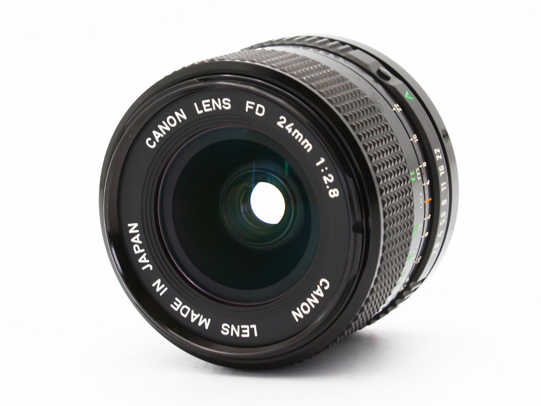 Canon A-1 35mm SLR Film Camera New FD NFD 24mm f/2.8 MF Lens from JAPAN【As-is】
