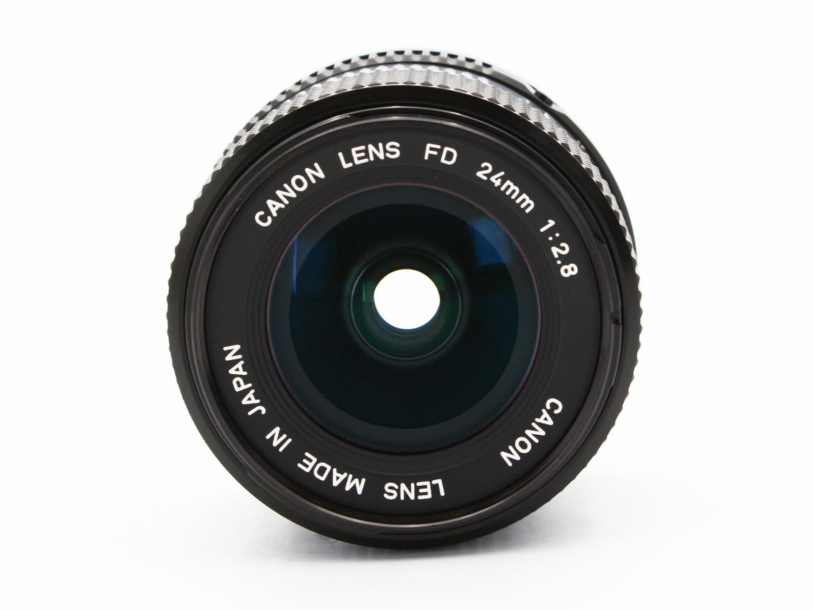 Canon A-1 35mm SLR Film Camera New FD NFD 24mm f/2.8 MF Lens from JAPAN【As-is】