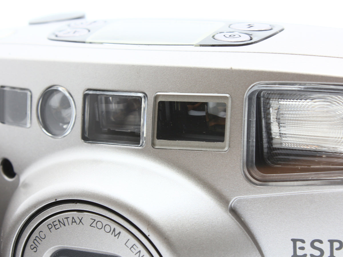 PENTAX ESPIO 140 Silver 35mm Compact Film Camera 38-140mm Lens【Exc+4】