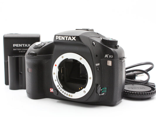 Pentax K10D Black Digital SLR Camera Body from JAPAN【Near Mint】