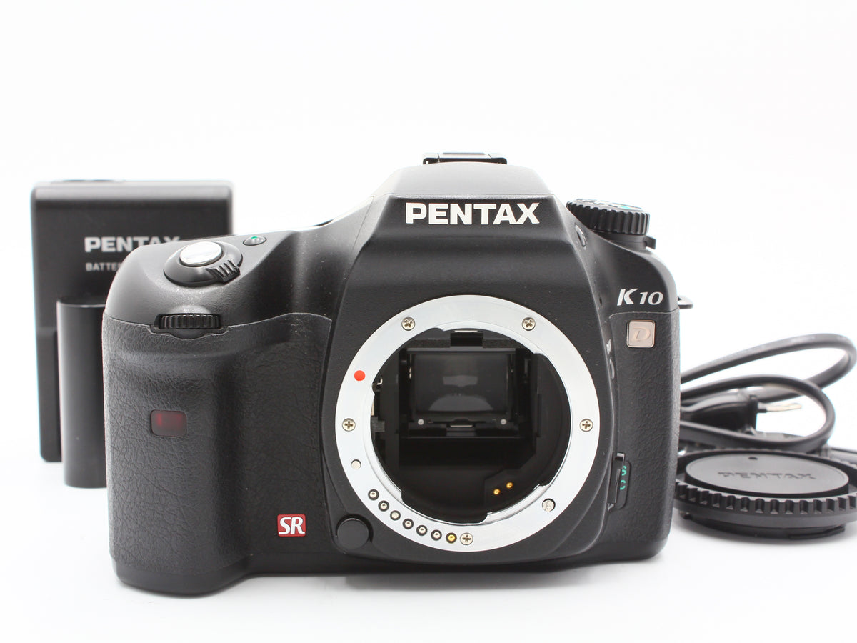 Pentax K10D Black Digital SLR Camera Body from JAPAN【Near Mint】