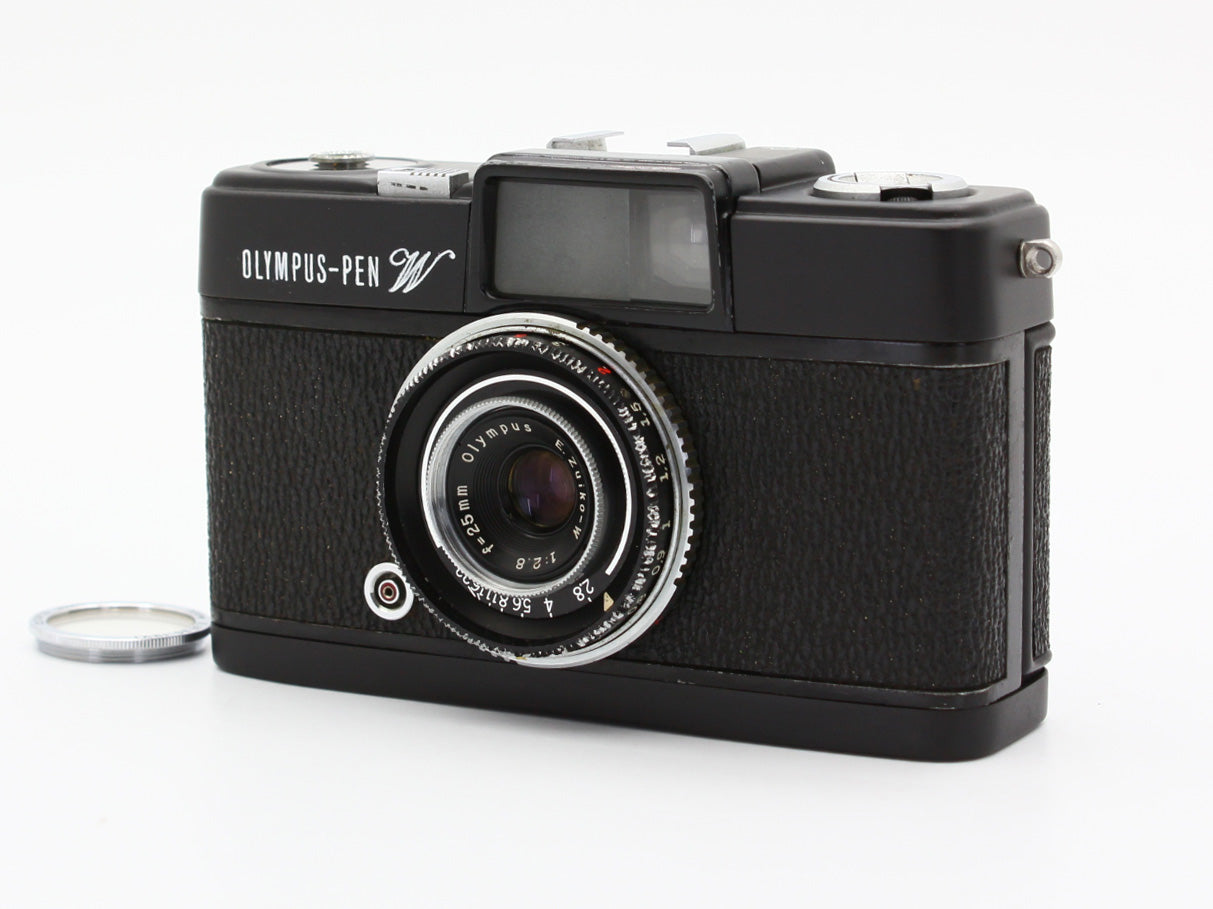 OLYMPUS PEN W Half Frame Film camera 25mm f2.8 Lens from JAPAN【Exc+3】