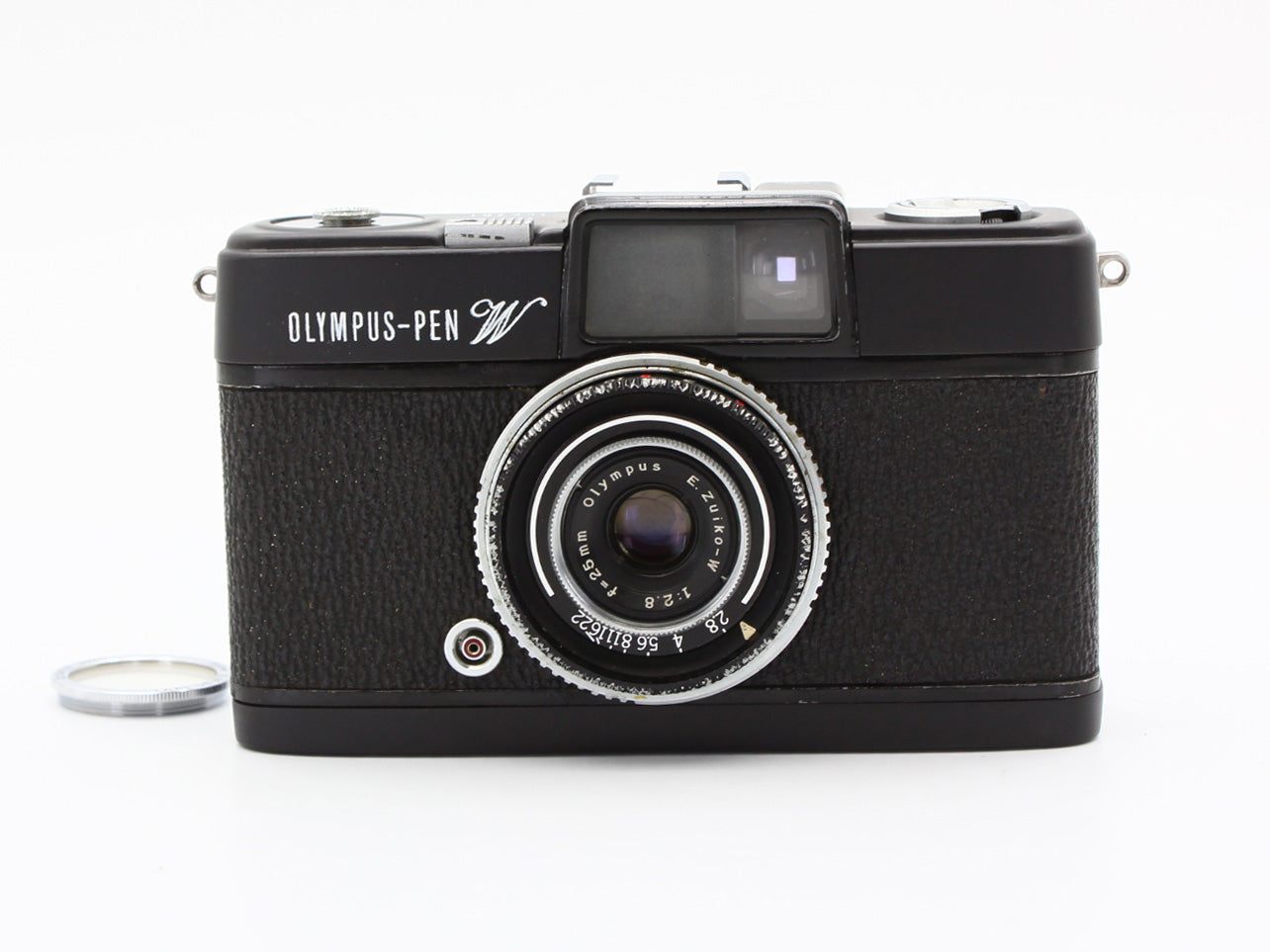 OLYMPUS PEN W Half Frame Film camera 25mm f2.8 Lens from JAPAN【Exc+3】