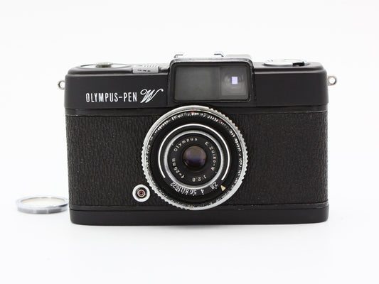 OLYMPUS PEN W Half Frame Film camera 25mm f2.8 Lens from JAPAN【Exc+3】