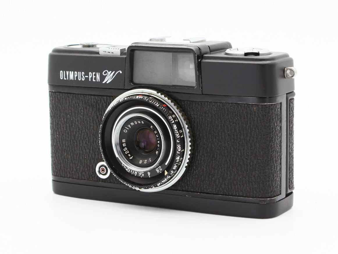 OLYMPUS PEN W Half Frame Film camera 25mm f2.8 Lens from JAPAN【Exc+3】