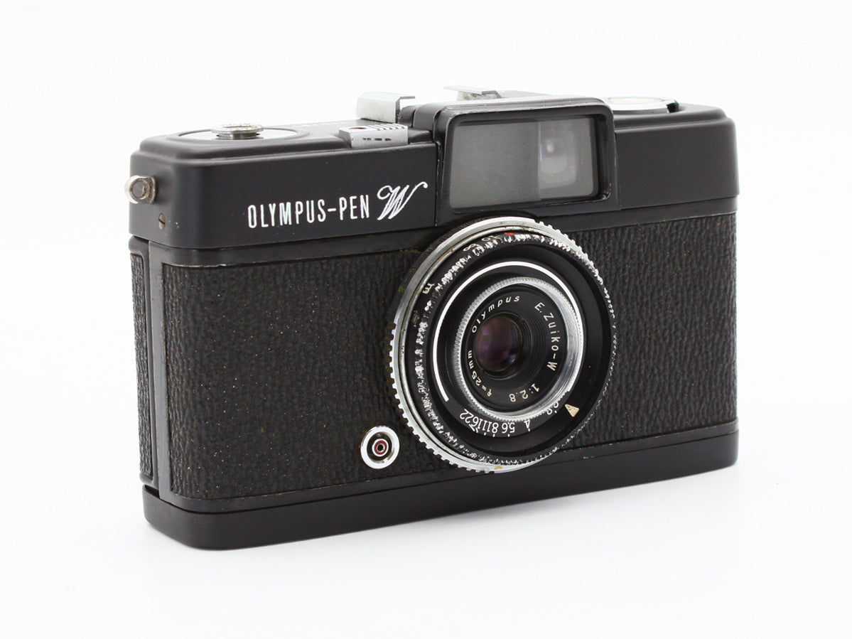 OLYMPUS PEN W Half Frame Film camera 25mm f2.8 Lens from JAPAN【Exc+3】