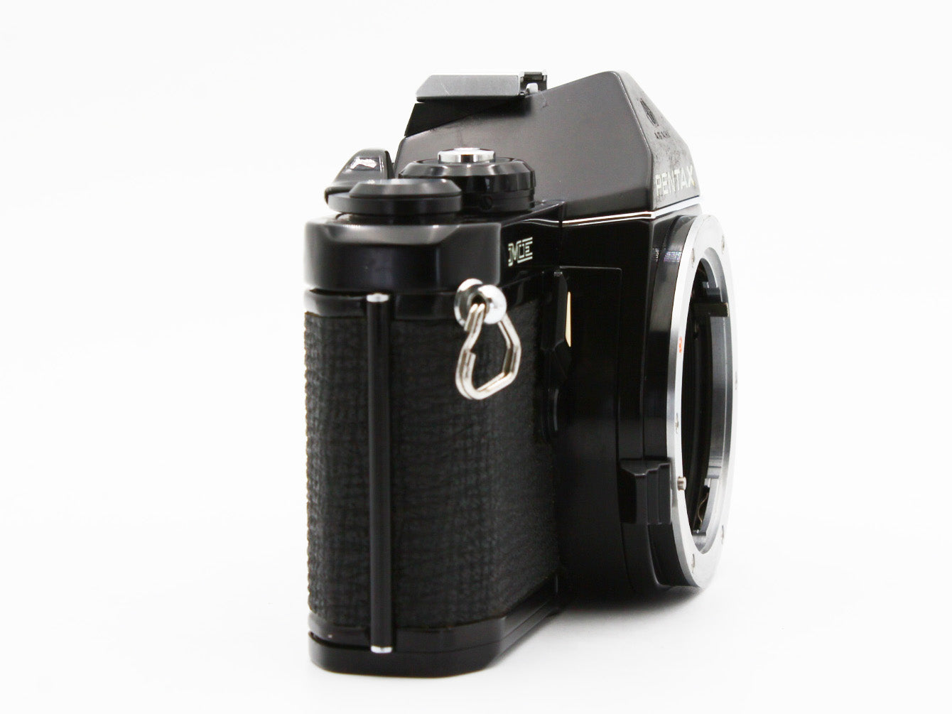 PENTAX ME Black SLR Film Camera SMC Pentax-M 50mm f/1.4 Lens JAPAN【Very Good】