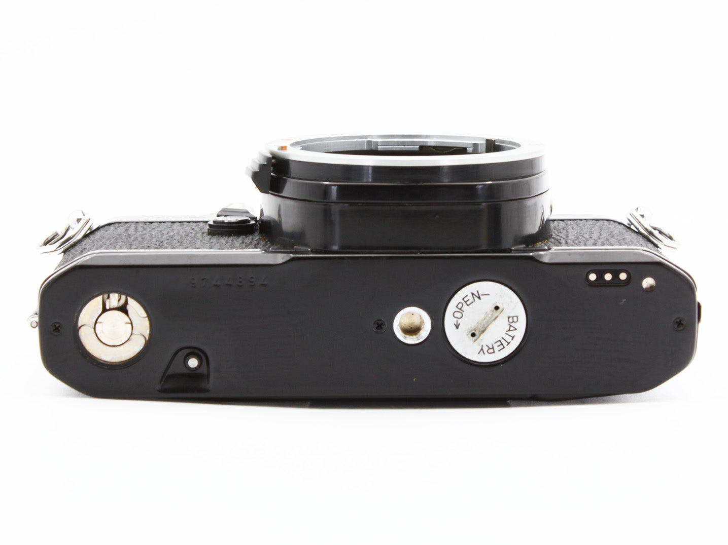 PENTAX ME Black SLR Film Camera SMC Pentax-M 50mm f/1.4 Lens JAPAN【Very Good】