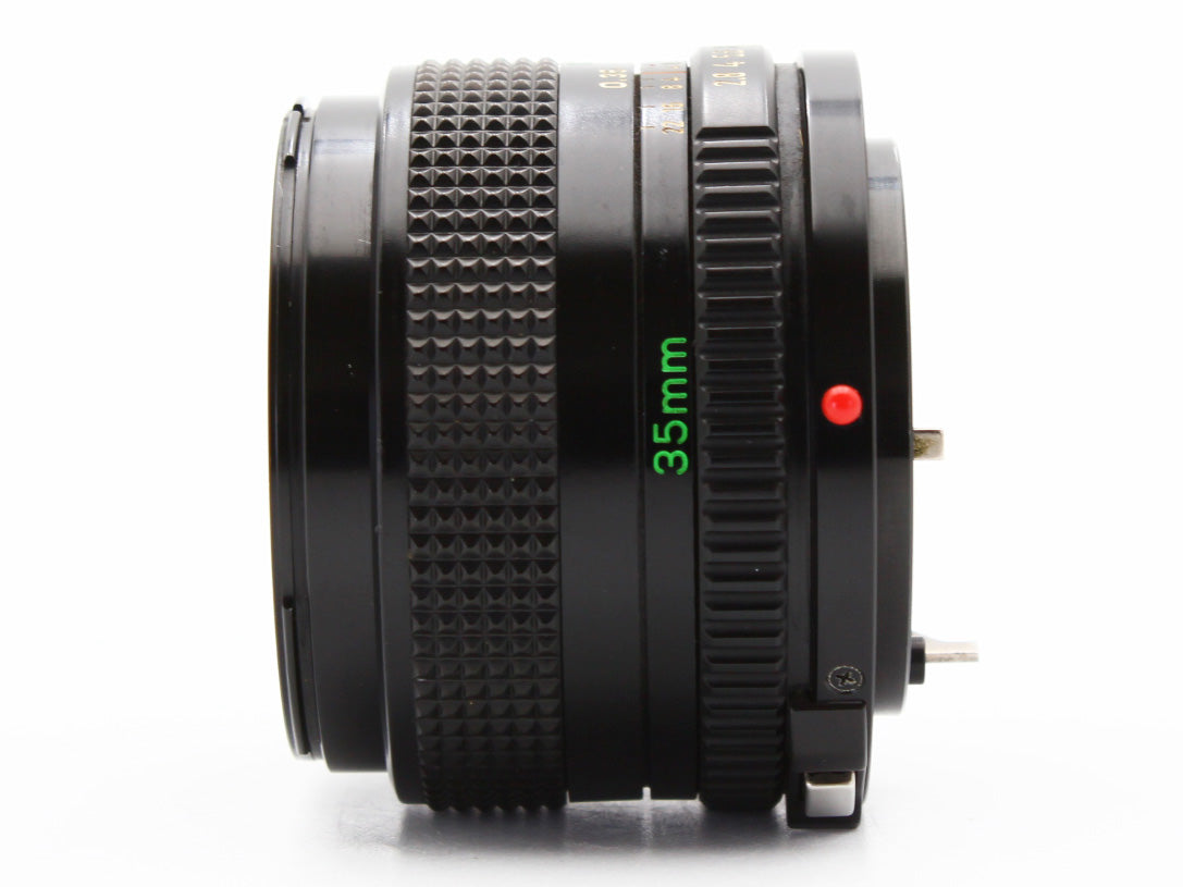 Canon AE-1 35mm SLR Film Camera NewFD 35mm f/2.8 Lens from JAPAN【Exc+4】