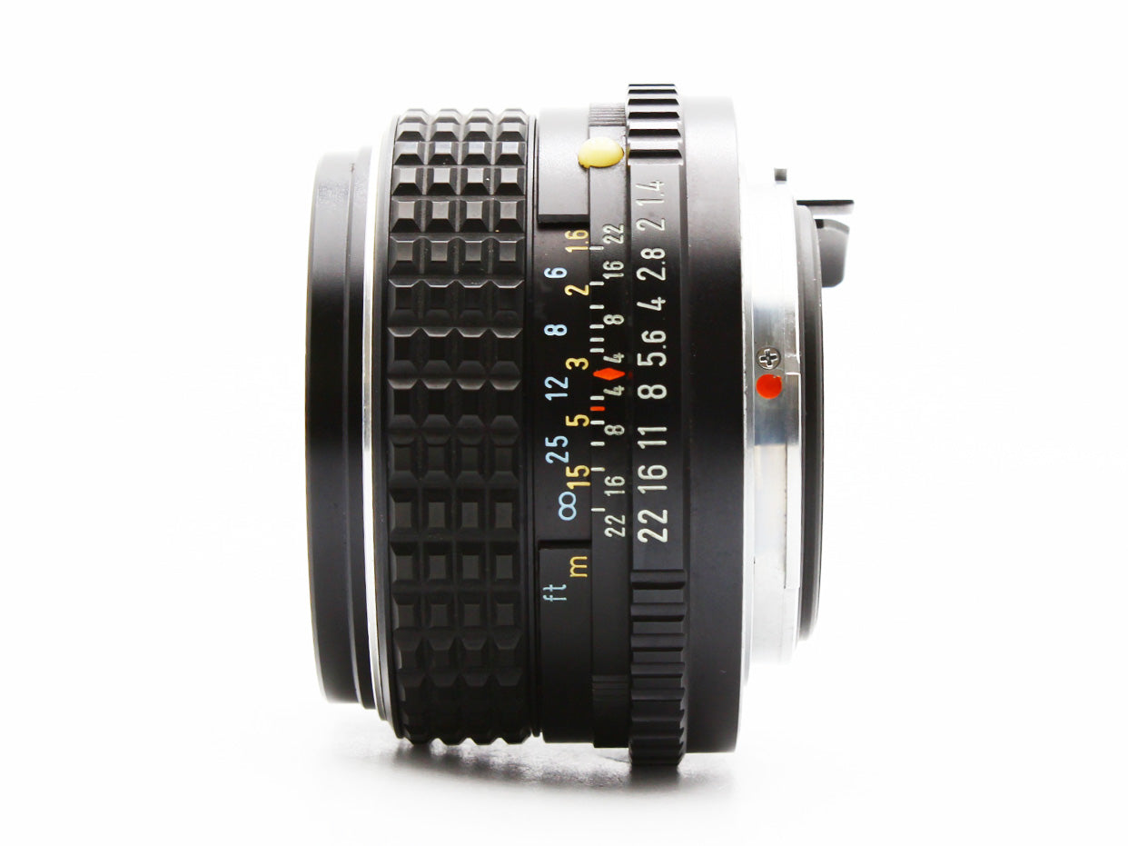 PENTAX ME Black SLR Film Camera SMC Pentax-M 50mm f/1.4 Lens JAPAN【Very Good】