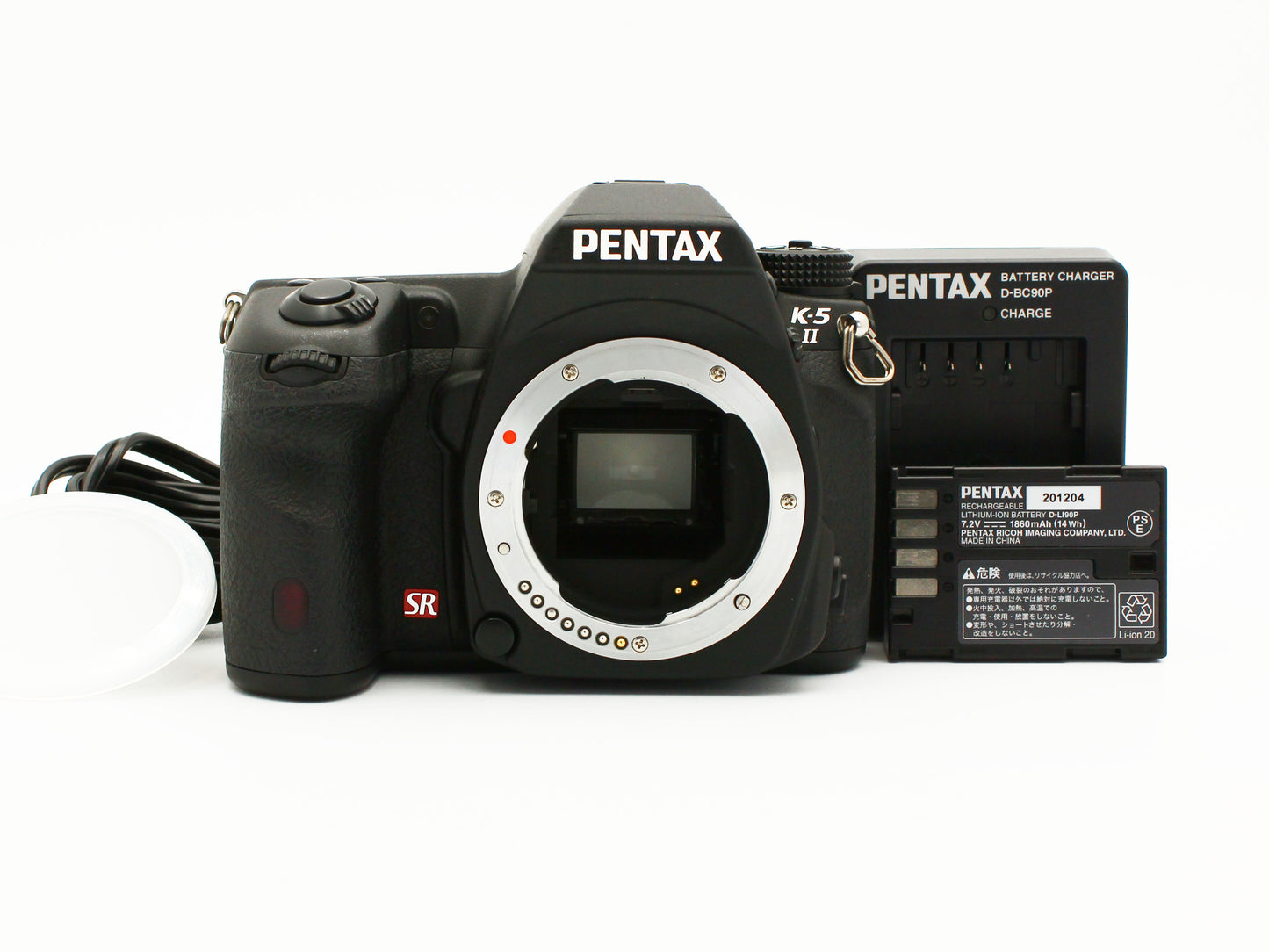 Pentax K-5 II 16.3 MP Digital SLR Camera Body Black Count 1922 from JAPAN【Mint】
