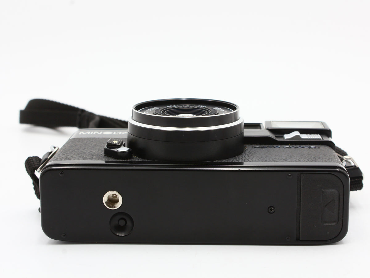 MINOLTA HI-MATIC AF-D Black 35mm Film Camera 38mm f/2.8 Lens from JAPAN【Exc+5】