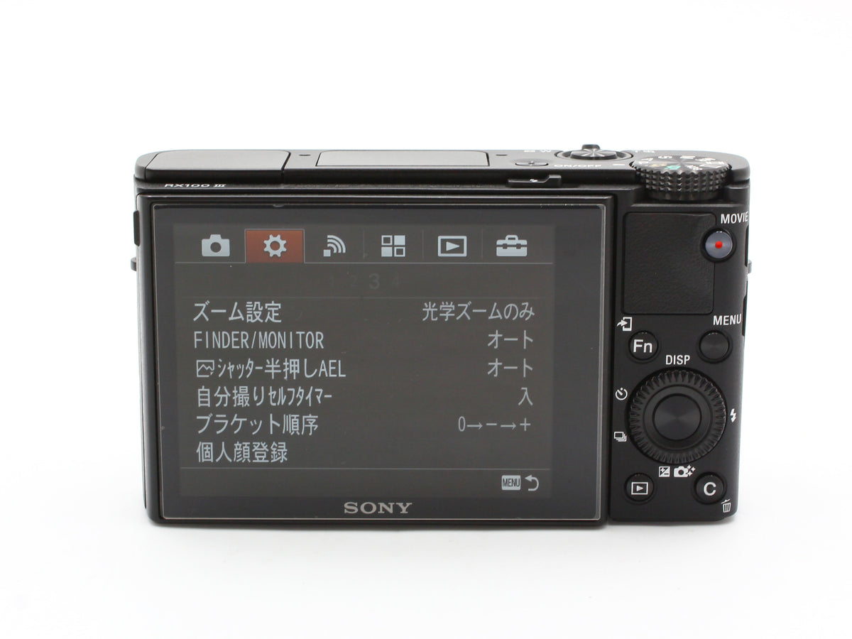 Sony Cyber-Shot DSC-RX100M3 20.2MP Black Compact Digital Camera JAPAN【Near Mint】