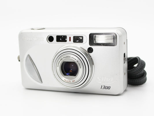 FUJIFILM Silvi 1300 FUJINON Zoom 28-130mm Silver from JAPAN【Exc+4】