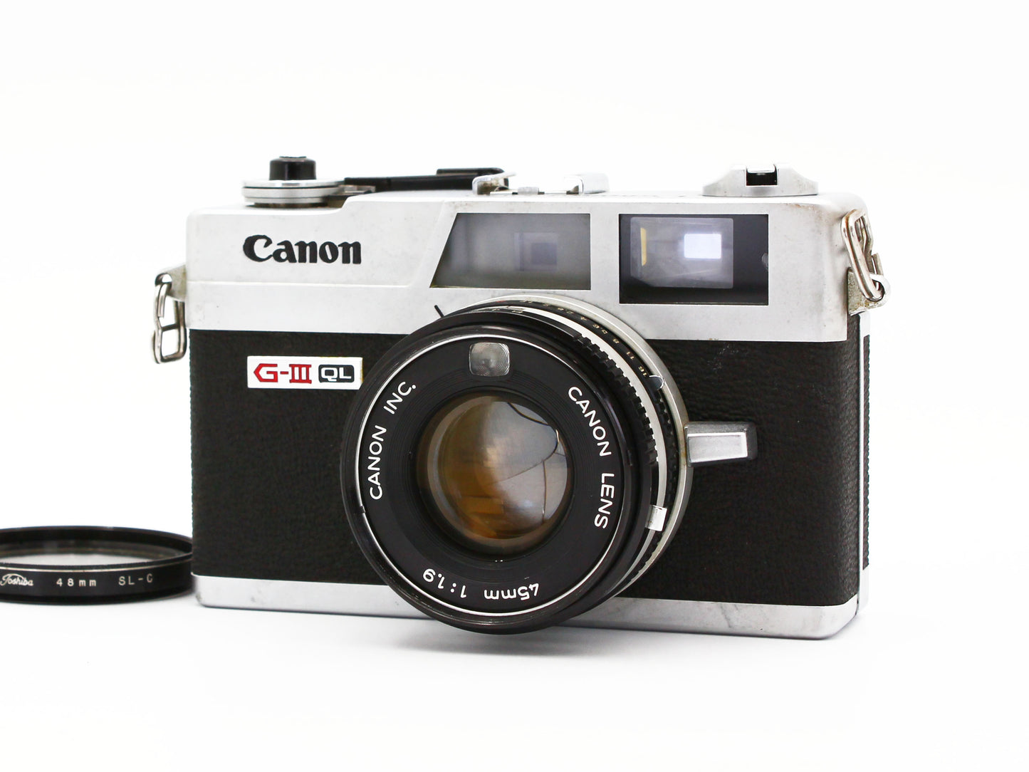 Canonet QL19 G-Ⅲ Rangefinder Camera Canon 45mm f/1.9 Lens from JAPAN【Exc+3】