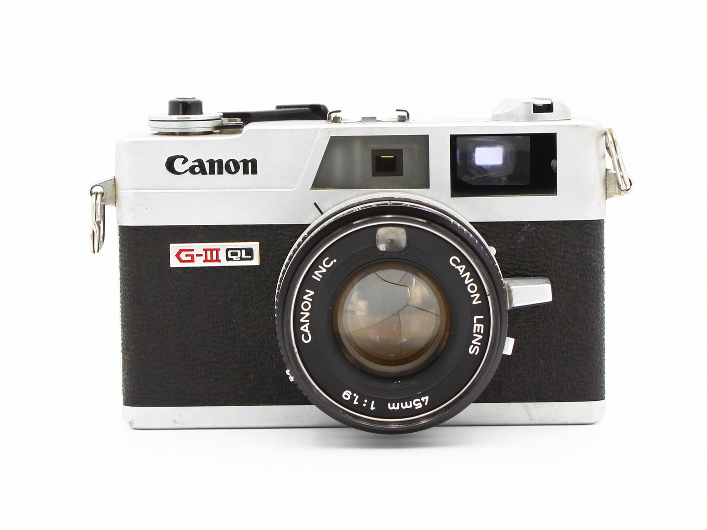 Canonet QL19 G-Ⅲ Rangefinder Camera Canon 45mm f/1.9 Lens from JAPAN【Exc+3】