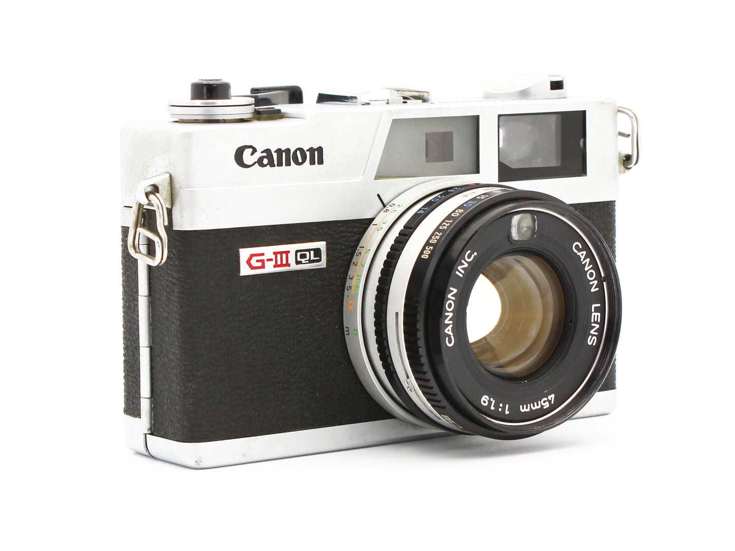 Canonet QL19 G-Ⅲ Rangefinder Camera Canon 45mm f/1.9 Lens from JAPAN【Exc+3】