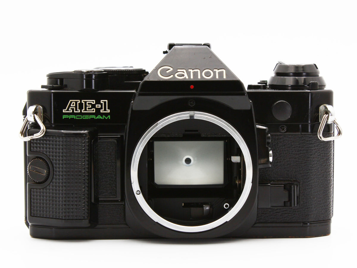 Canon AE-1 PROGRAM 35mm SLR Film Camera FD 35-70mm f/3.5-4.5 Lens JAPAN【Exc+3】