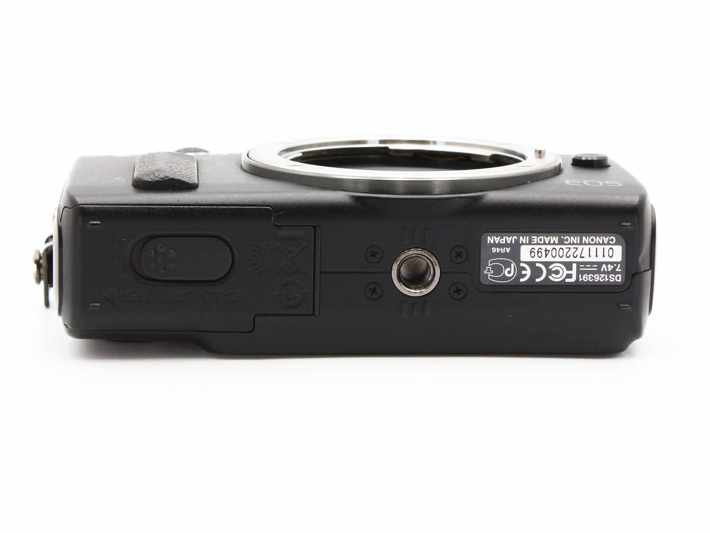 CANON EOS M Digital Camera EF-M 18-55mm f/3.5-5.6 IS STM Lens JAPAN【Near Mint】