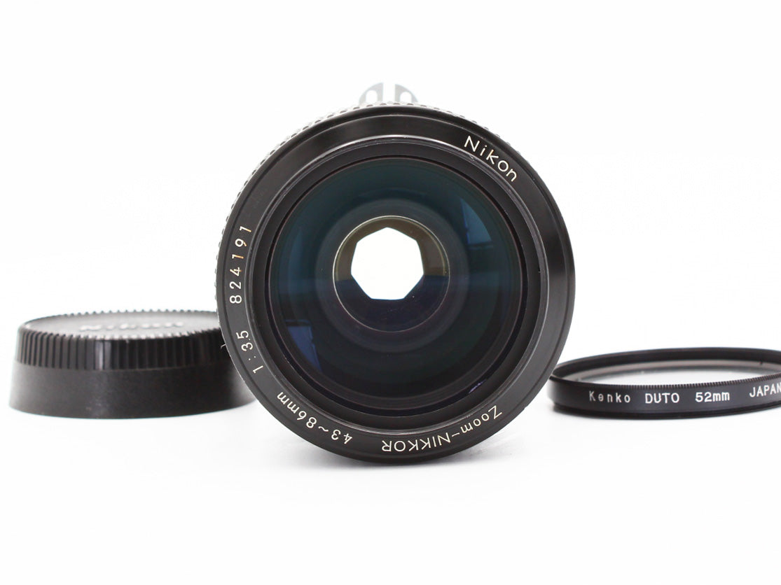 Nikon Ai Zoom-NIKKOR 43-86mm f/3.5 MF Lens from JAPAN【Exc+4】
