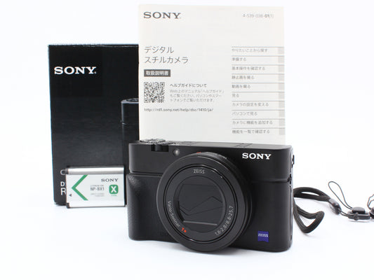 Sony Cyber-Shot DSC-RX100M3 20.2MP Black Compact Digital Camera JAPAN【Near Mint】