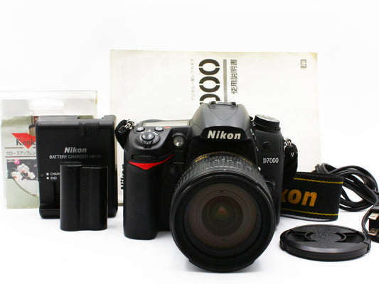 Nikon D7000 DSLR Camera AF-S Nikkor DX 18-70mm f/3.5-4.5 G ED Zoom Lens【Exc+5】