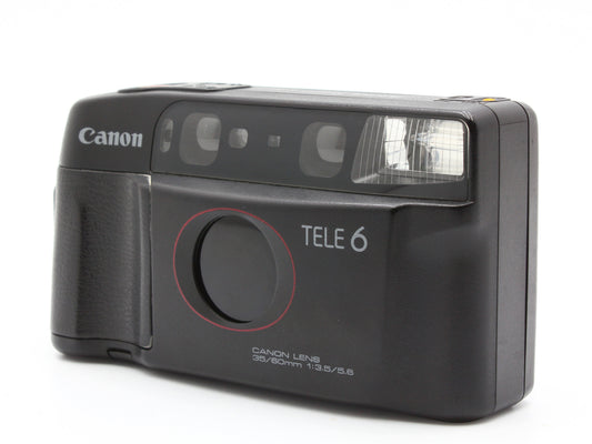 Canon Autoboy Tele6 Point & Shoot 35mm Film Camera Half Frame 35-60mm【Exc+5】