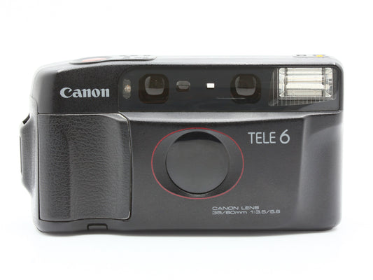 Canon Autoboy Tele6 Point & Shoot 35mm Film Camera Half Frame 35-60mm【Exc+5】
