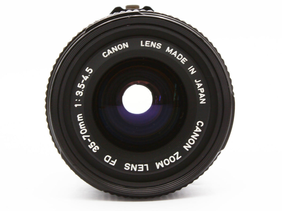 Canon AE-1 PROGRAM 35mm SLR Film Camera FD 35-70mm f/3.5-4.5 Lens JAPAN【Exc+3】