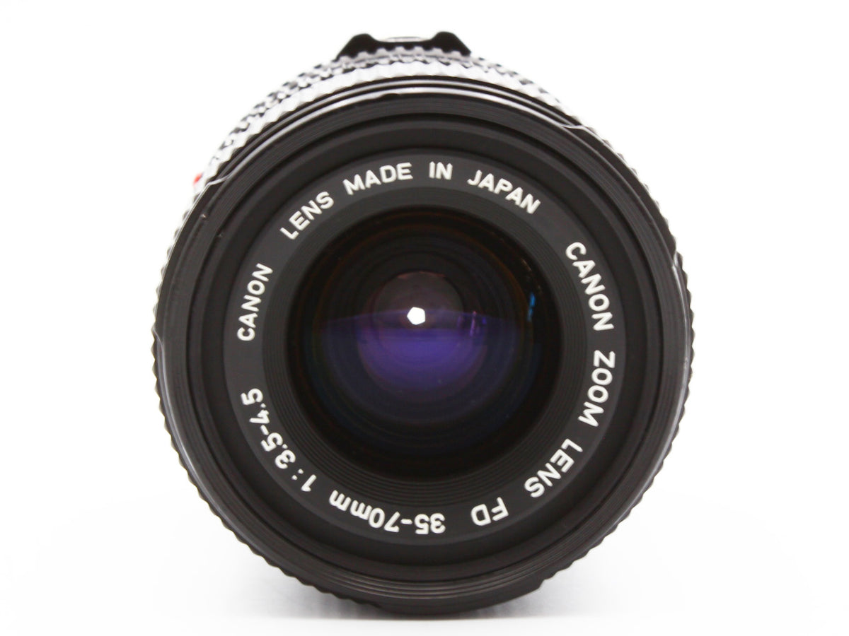 Canon AE-1 PROGRAM 35mm SLR Film Camera FD 35-70mm f/3.5-4.5 Lens JAPAN【Exc+3】