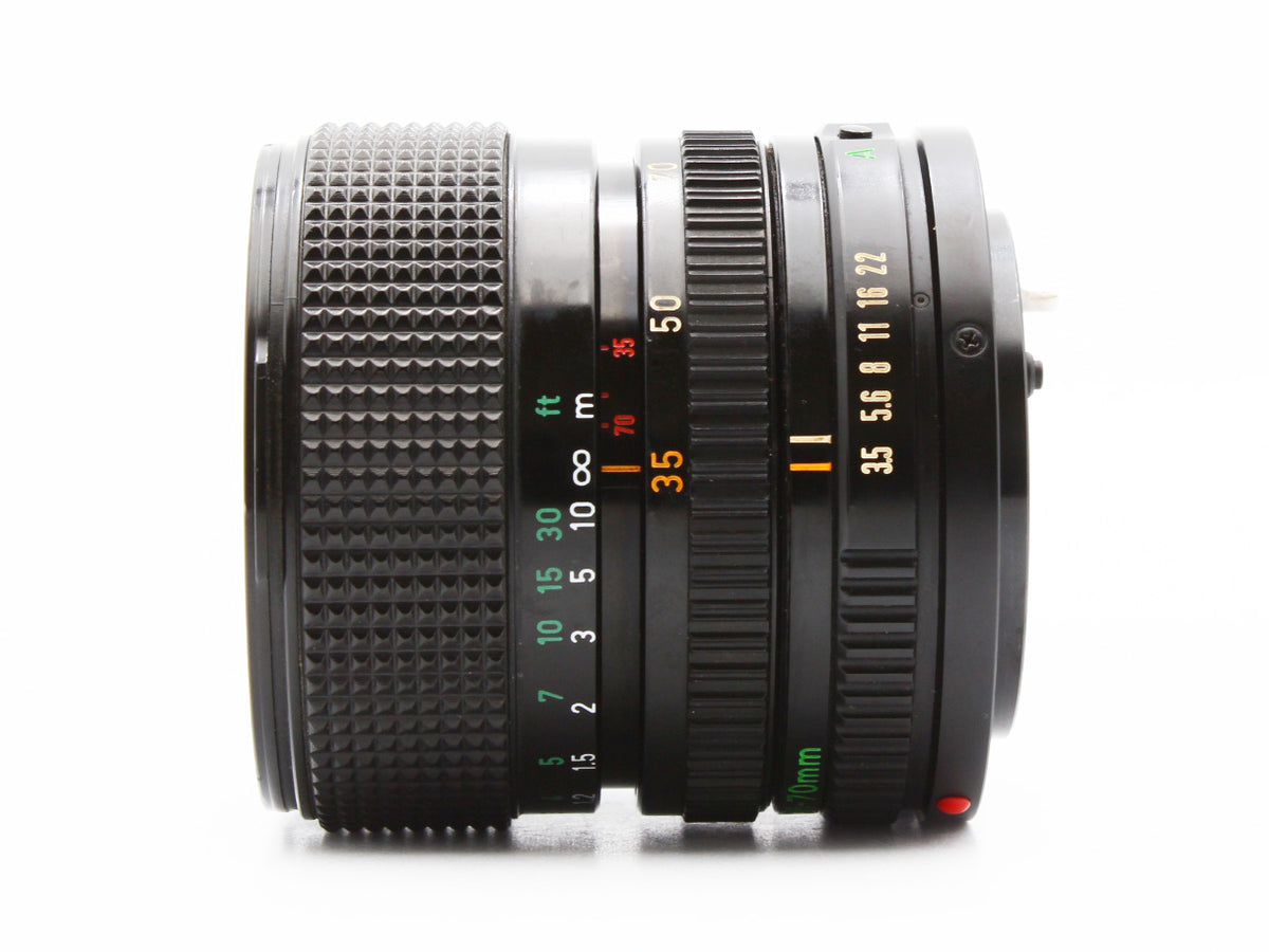 Canon AE-1 PROGRAM 35mm SLR Film Camera FD 35-70mm f/3.5-4.5 Lens JAPAN【Exc+3】