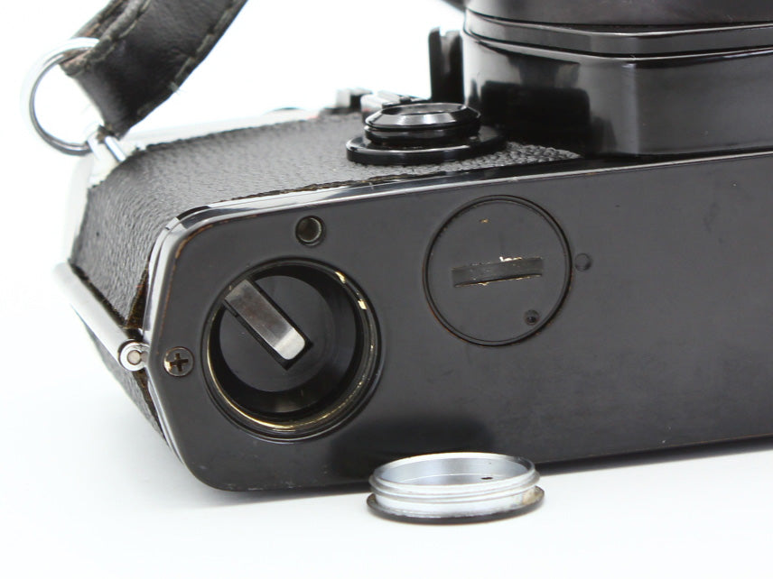 Olympus OM-1 Black Film Camera ZUIKO AUTO-ZOOM 75-150mm f/4 Lens【Very Good】