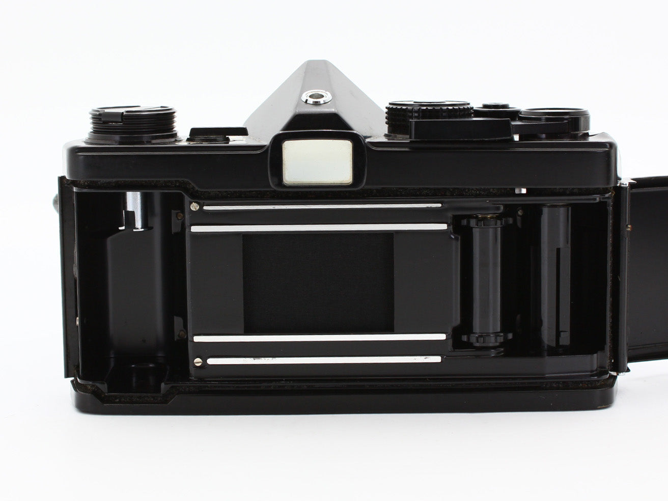 Olympus OM-1 Black Film Camera ZUIKO AUTO-ZOOM 75-150mm f/4 Lens【Very Good】