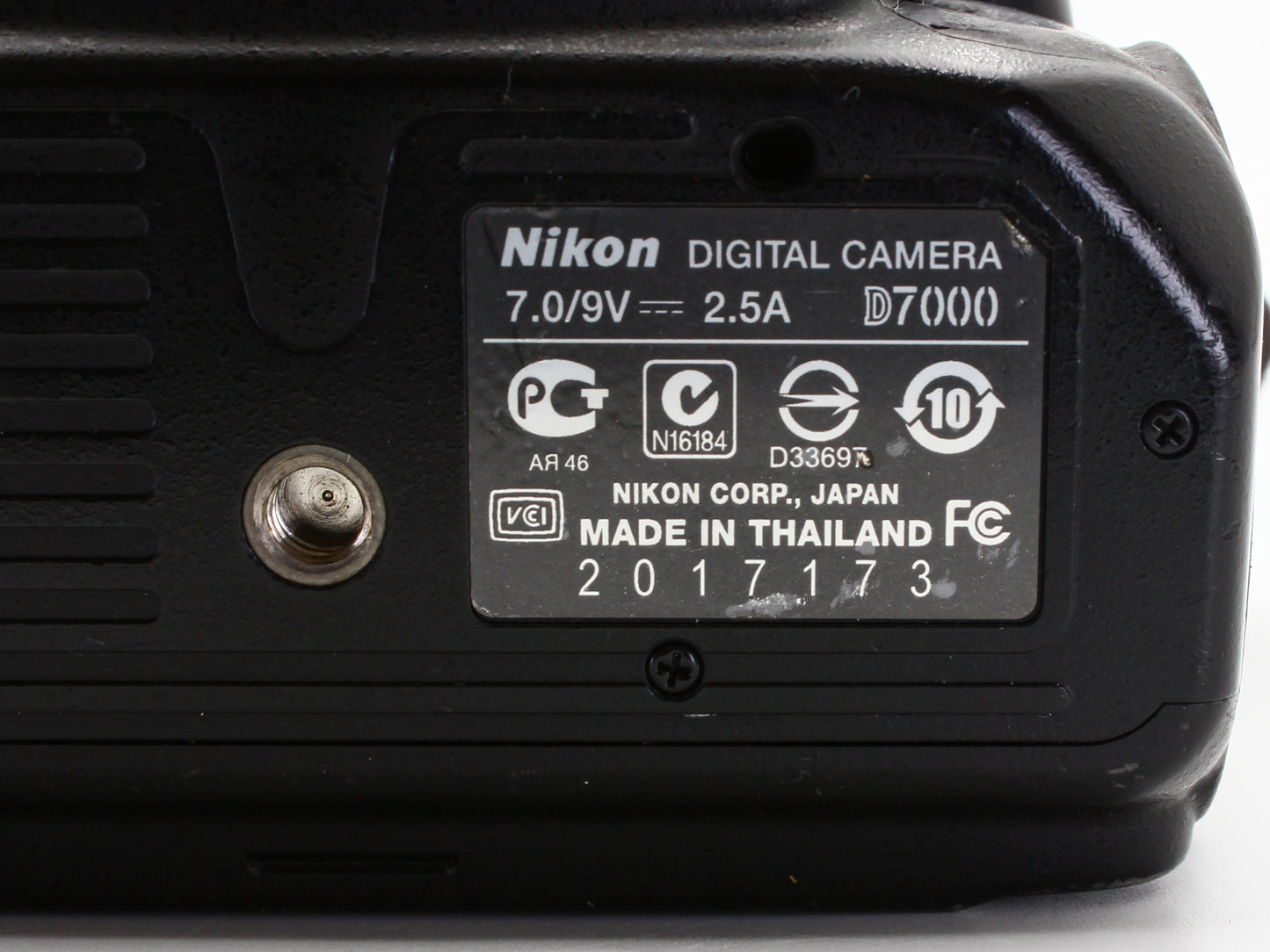 Nikon D7000 DSLR Camera AF-S Nikkor DX 18-70mm f/3.5-4.5 G ED Zoom Lens【Exc+5】